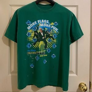 Vintage 90s Six Flags DDR Mr.Six Dance Tee
